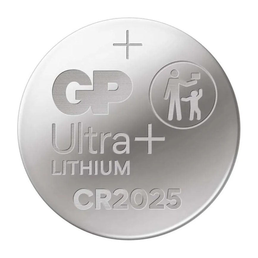 Lithium Batterier CR2025 GP LITHIUM 3V/170 mAh