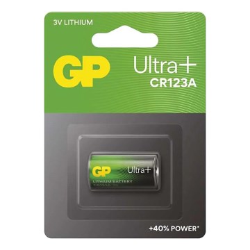 Litiumbatteri CR123A GP LITHIUM 3V/1550 mAh