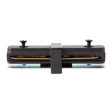 Ljuskontakt i skensystem 1-fas rak svart