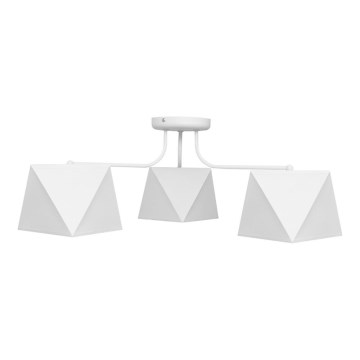 Ljuskrona ADAMANT 3xE27/15W/230V vit