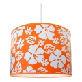 Ljuskrona Barn FLOWERS 1xE27/60W/230V orange