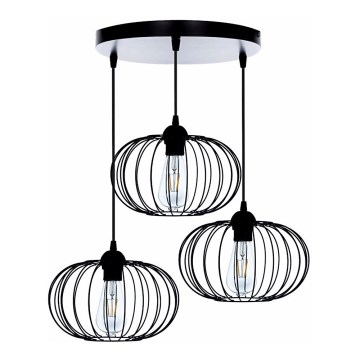 Ljuskrona BOCCA 3xE27/60W/230V