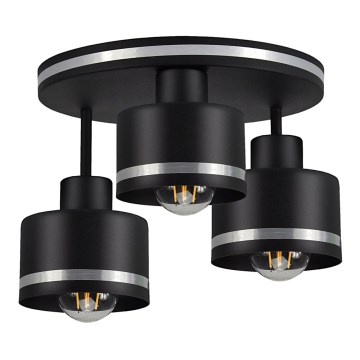 Ljuskrona BODO SILVER 3xE27/60W/230V