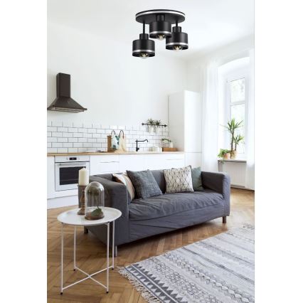 Ljuskrona BODO SILVER 3xE27/60W/230V