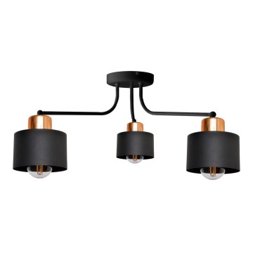 Ljuskrona EDISON 3xE27/15W/230V