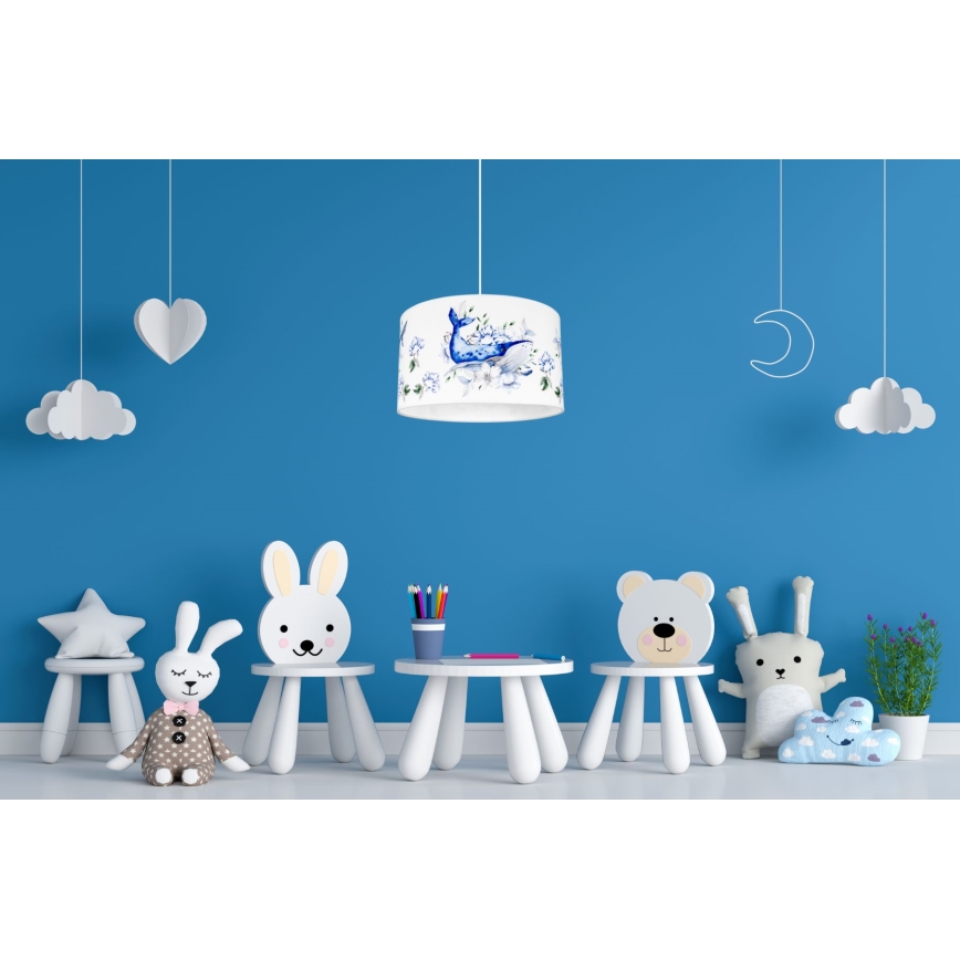 Ljuskrona för barn OCEAN 1xE27/60W/230V