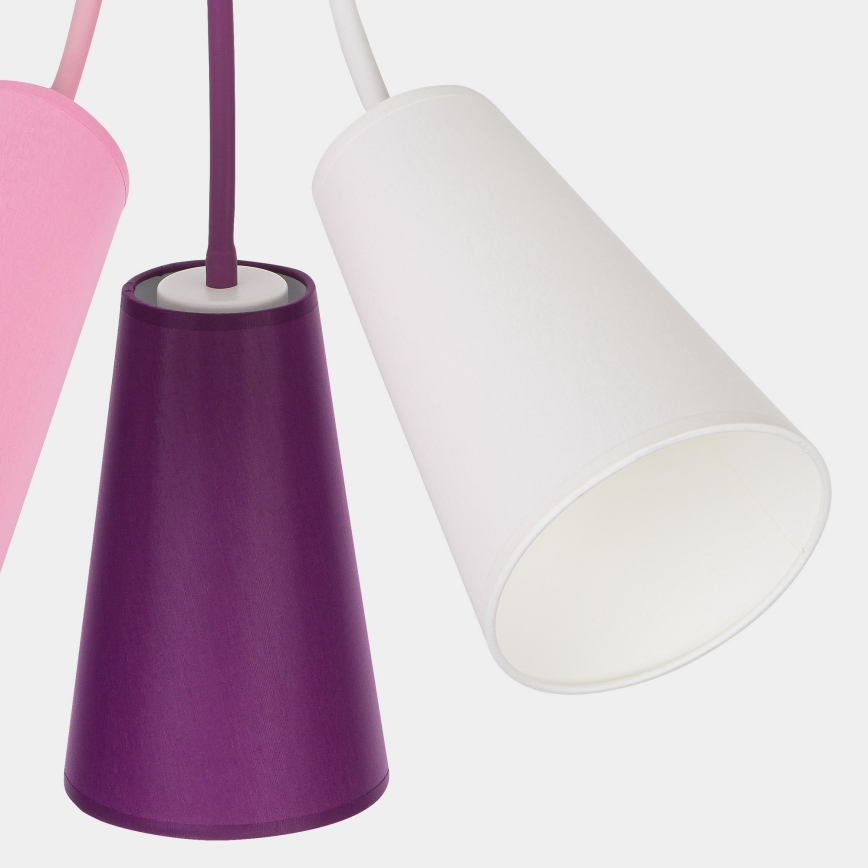 Ljuskrona för barn  WIRE KIDS 3xE27/15W/230V