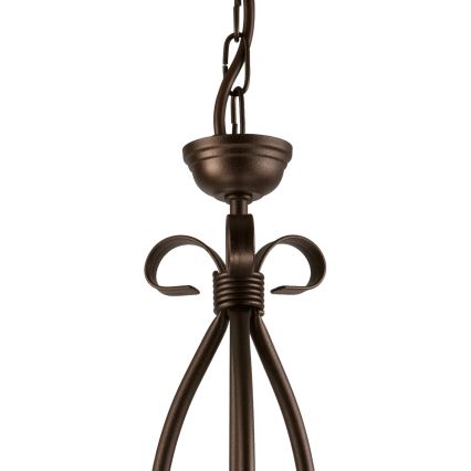 Ljuskrona med kedja ADELLE 5xE27/60W/230V