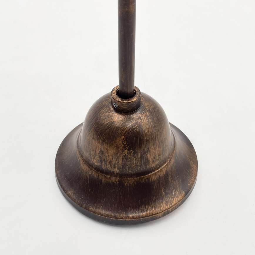 Ljuskrona med kedja ANTON 5xE14/15W/230V, bronsfärgad