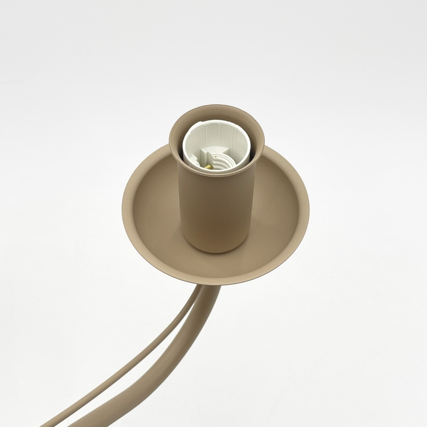 Ljuskrona med kedja ANTON 6xE14/60W/230V beige