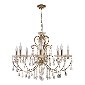 Ljuskrona med kedja AURORA 8xE14/40W/230V