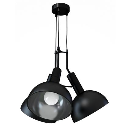 Ljuskrona med kedja BUFFI 3xE27/60W/230V