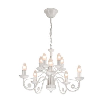 Ljuskrona med kedja DONATO 10xE14/40W/230V