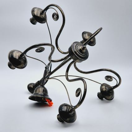 Ljuskrona med kedja DONATO 5xE14/40W/230V