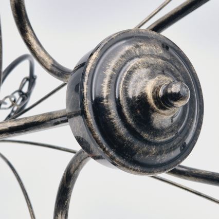 Ljuskrona med kedja DONATO 5xE14/40W/230V