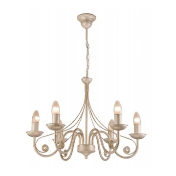 Ljuskrona med kedja DONATO 6xE14/40W/230V