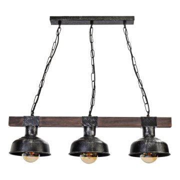 Ljuskrona med kedja FARO 3xE27/60W/230V