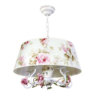 Ljuskrona med kedja FLORENCE 5xE14/40W/230v