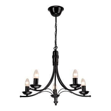 Ljuskrona med kedja LUCA 5xE14/40W/230V