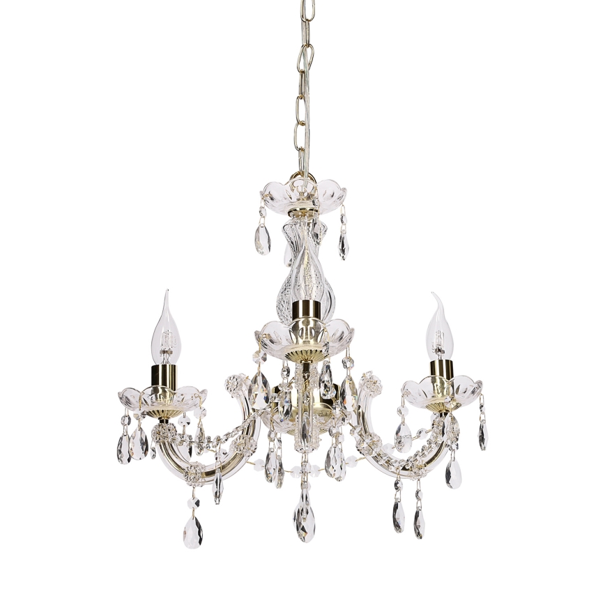 Ljuskrona med kedja MARIA TERESA 3xE14/40W/230V