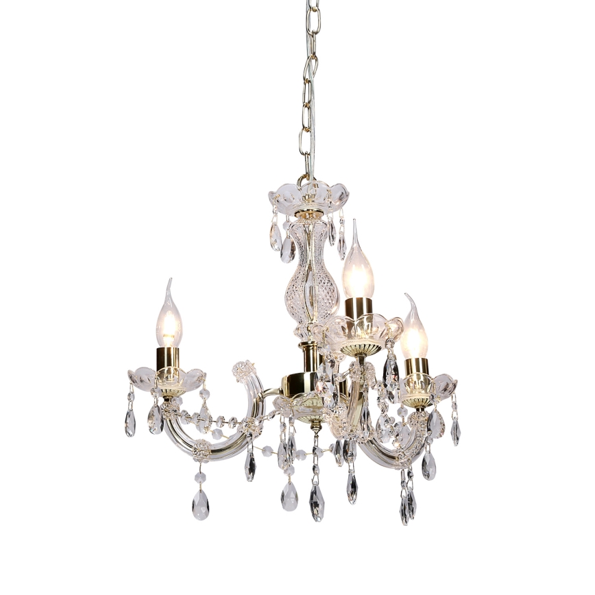 Ljuskrona med kedja MARIA TERESA 3xE14/40W/230V