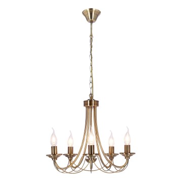 Ljuskrona med kedja MUZA 5xE14/40W/230V