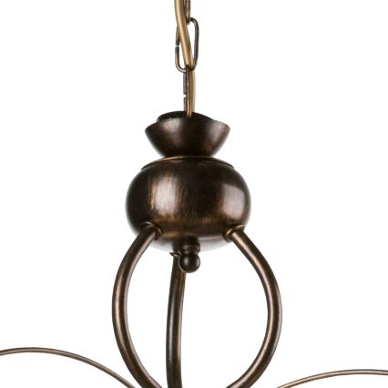 Ljuskrona med kedja RETRO II 3xE27/60W/230V