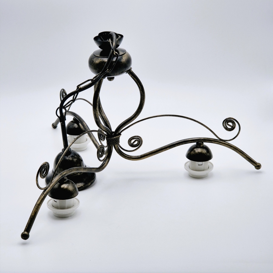 Ljuskrona med kedja RETRO II 3xE27/60W/230V