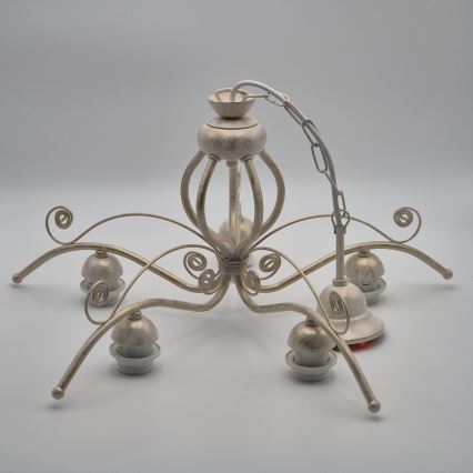 Ljuskrona med kedja RETRO II 5xE27/60W/230V