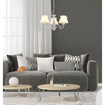 Ljuskrona med kedja ZEgran 3xE27/40W/230V