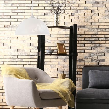 Ljuskrona med snöre 1xE27/60W/230V fjärilar