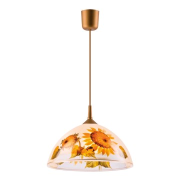 Ljuskrona med snöre 1xE27/60W/230V