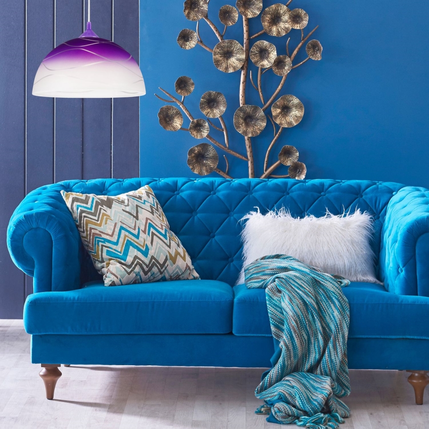 Ljuskrona med snöre 1xE27/60W/230V