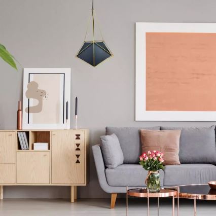 Ljuskrona med snöre 1xE27/60W/230V