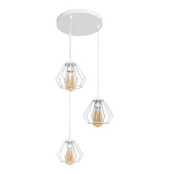 Ljuskrona med snöre AGAT 3xE27/15W/230V