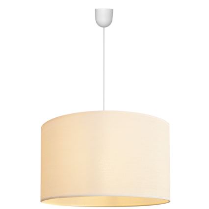 Ljuskrona med snöre ALBA 1xE27/15W/230V d.45 cm beige