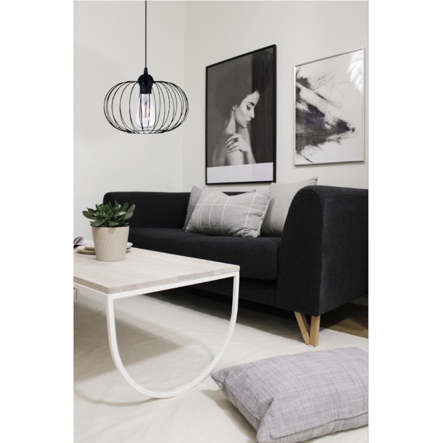 Ljuskrona med snöre BOCCA 1xE27/60W/230V