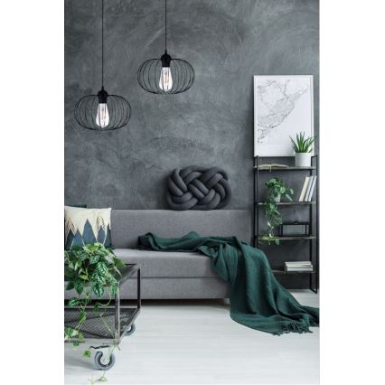 Ljuskrona med snöre BOCCA 2xE27/60W/230V