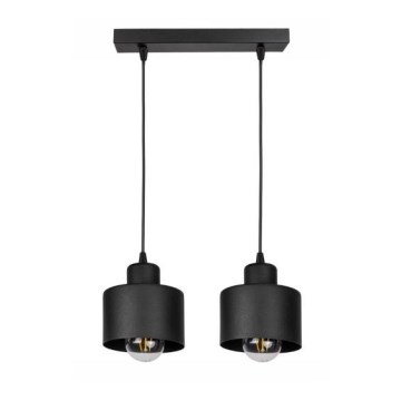 Ljuskrona med snöre BODO 2xE27/60W/230V