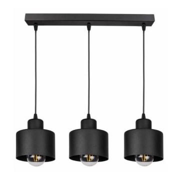 Ljuskrona med snöre BODO 3xE27/60W/230V