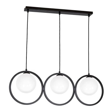 Ljuskrona med snöre BOSTON 3xE14/40W/230V