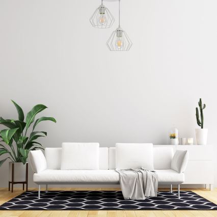 Ljuskrona med snöre CEED 2xE27/60W/230V