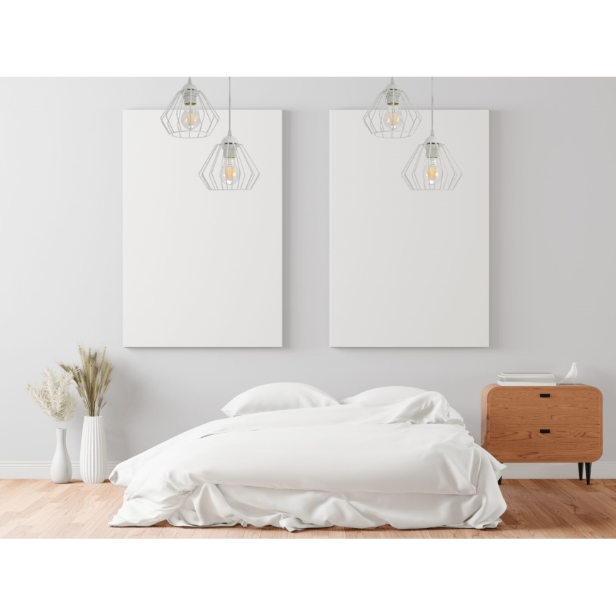 Ljuskrona med snöre CEED 2xE27/60W/230V