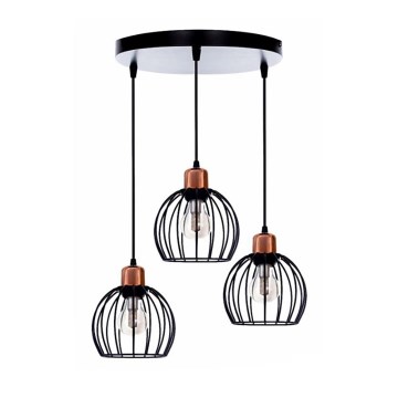 Ljuskrona med snöre CELTA 3xE27/40W/230V