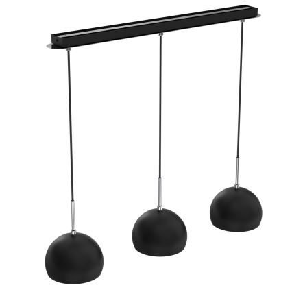 Ljuskrona med snöre COOL 3xE27/60W/230V