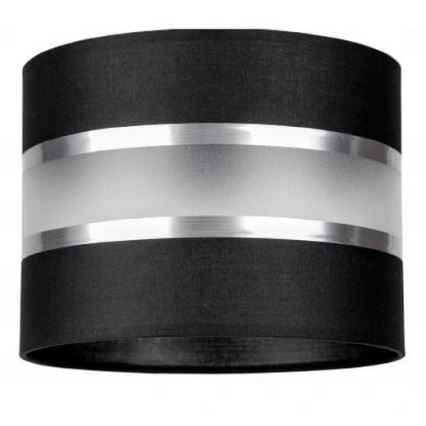 Ljuskrona med snöre CORAL 3xE27/60W/230V svart