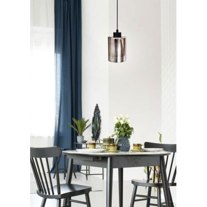 Ljuskrona med snöre COX 1xE27/60W/230V