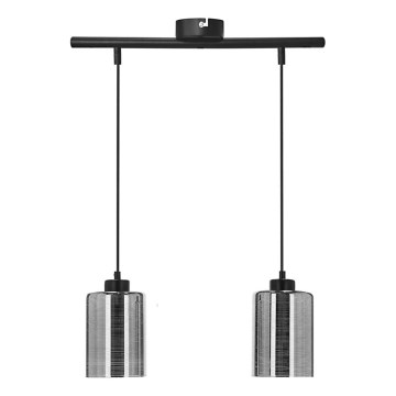 Ljuskrona med snöre COX 2xE27/60W/230V