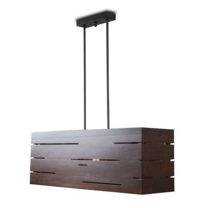 Ljuskrona med snöre CUBO 3xE27/60W/230V