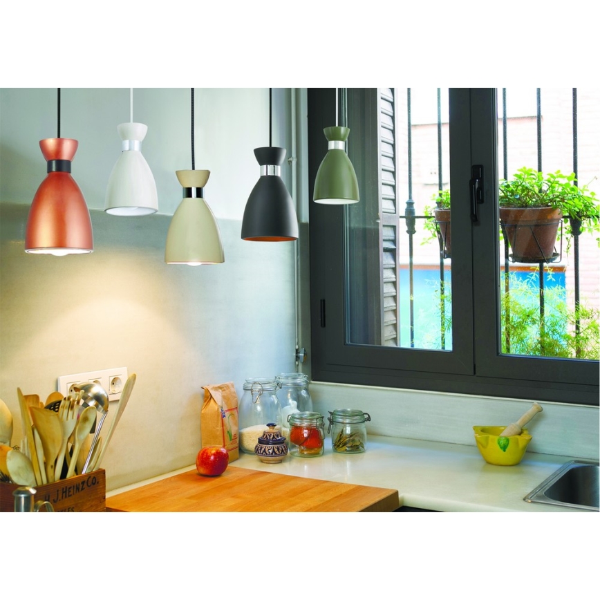 Ljuskrona med snöre CUTE 1xE27/60W/230V